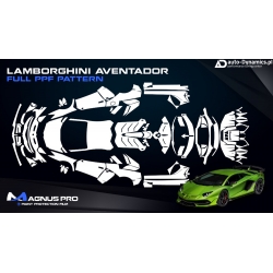 Folia Ochronna PPF Lamborghini Aventador SVJ [Wykroje / Szablony / Instalacja] - Magnus Pro