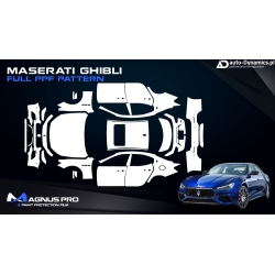 Folia Ochronna PPF Maserati Ghibli [Wykroje / Szablony / Instalacja] - Magnus Pro