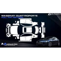 Folia Ochronna PPF Maserati Quattroporte [Wykroje / Szablony / Instalacja] - Magnus Pro