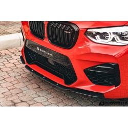Spoiler Zderzaka Przedniego BMW X4M [F98] Włókno Węglowe [Carbon] - Sterckenn [Karbon | Tuning | Splitter | Front Lip]