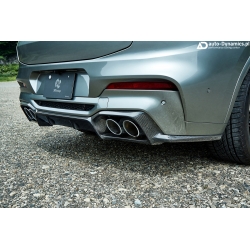 Dyfuzor Zderzaka Tylnego BMW X4 M [F98] Włókno Węglowe [Carbon] – 3DDesign [Dokładka Tył | Blenda | Spojler | Tuning | Karbon]