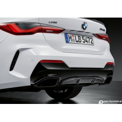Dyfuzor Zderzaka Tylnego BMW 4 [G22 G23] Włókno Węglowe [Carbon / Karbon] - BMW M Performance [Dokładka | Tuning]