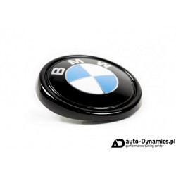 Zestaw Emblematów BMW X5M [F85] - IND [Emblemat | Znaczek | Logo | Przód + Tył]