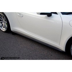 Listwy Progowe [Progi] Porsche 911 Carrera [991.1] Włókno Węglowe [Carbon] - Kohlenstoff [Dokładki | Nakładki | Spoilery]