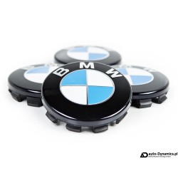 Zaślepki [Blendy] Centralne Felg BMW M2 [F87] - iND [Osłony Piast | Dekielki | Kapselki | Emblematy | Czarne | Lakierowane]