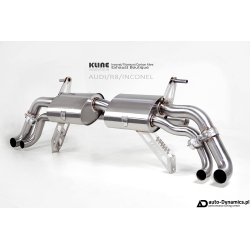 Sportowy Układ Wydechowy Audi R8 [V8] - Kline Innovation [Tłumik | Sekcja Centralna | Regulowany Dźwięk | Zawory | Tuning]