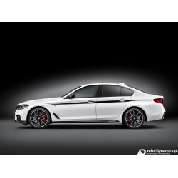 Folie Akcentowe Górne BMW Serii 5 [G30 G31] - BMW M Performance [Naklejki | Tuning | Oryginał]