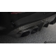  Dyfuzor Zderzaka Tylnego Mercedes Benz C63 / S AMG [205] Włókno Węglowe [Carbon] - Brabus [Blenda | Tył | Karbon]