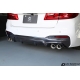 Dyfuzor Zderzaka Tylnego BMW Serii 5 [G30 G31] Włókno Węglowe [Carbon] – 3DDesign [Dokładka | Blenda | Spojler | Tuning]