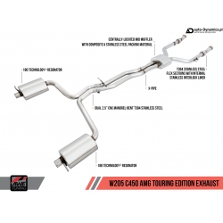 Sportowy Układ Wydechowy Mercedes Benz C400 [205] - AWE Tuning [Touring / Track Edition | Wydech | Tuning]