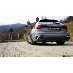Sportowy Układ Wydechowy Audi RS4 [B9] - Remus [Wydech | Exhaust | Cat Back | Tuning | Końcówki | Karbon | Zawory]