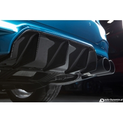 Dyfuzor Zderzaka Tylnego BMW M5 [F90] Włókno Węglowe [Carbon] - iND [RKP] [Karbon | Spojler | Dokładka | Nakładka]
