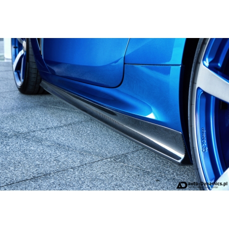 Listwy Progowe [Progi] BMW 8 [G14 G15] Włókno Węglowe [Carbon] – 3DDesign [Dokładki Progów | Spojlery Pod-Progowe | Karbon]
