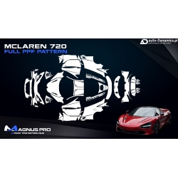 Folia Ochronna PPF McLaren 720S [Wykroje / Szablony / Instalacja] - Magnus Pro