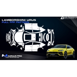 Folia Ochronna PPF Lamborghini Urus [Wykroje / Szablony / Instalacja] - Magnus Pro