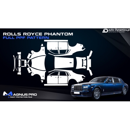 Folia Ochronna PPF Rolls-Royce Phantom [Wykroje / Szablony / Instalacja] - Magnus Pro
