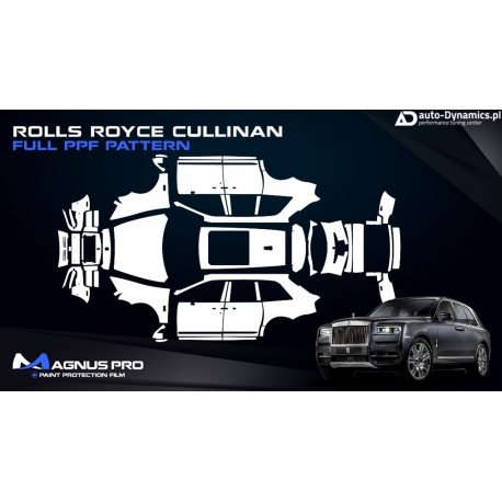 Folia Ochronna PPF Rolls-Royce Cullinan [Wykroje / Szablony / Instalacja] - Magnus Pro