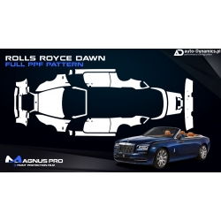 Folia Ochronna PPF Rolls-Royce Dawn [Wykroje / Szablony / Instalacja] - Magnus Pro