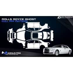 Folia Ochronna PPF Rolls-Royce Ghost [Wykroje / Szablony / Instalacja] - Magnus Pro