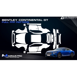 Folia Ochronna PPF Bentley Continental GT [Wykroje / Szablony / Instalacja] - Magnus Pro