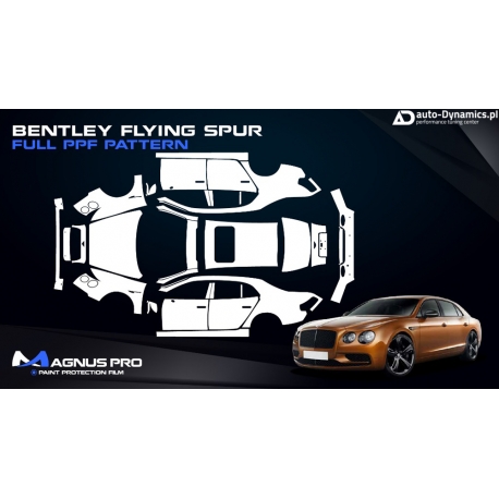 Folia Ochronna PPF Bentley Flying Spur [Wykroje / Szablony / Instalacja] - Magnus Pro