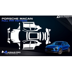 Folia Ochronna PPF Porsche Macan [Wykroje / Szablony / Instalacja] - Magnus Pro