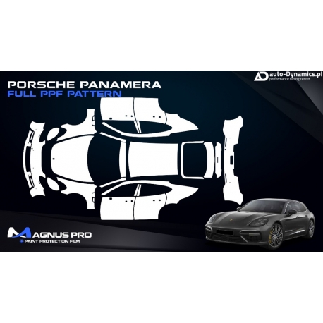 Folia Ochronna PPF Porsche Panamera [Wykroje / Szablony / Instalacja] - Magnus Pro