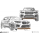 Spoiler Zderzaka Przedniego BMW X3M [F97] Włókno Węglowe [Carbon] - Sterckenn [Karbon | Tuning | Splitter | Front Lip]