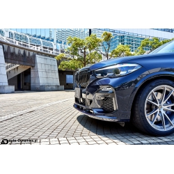 Spoiler Zderzaka Przedniego BMW X5 [G05] Urethane [PU-RIM] – 3DDesign [Dokładka Przód | Front Lip | Spojler | Splitter]