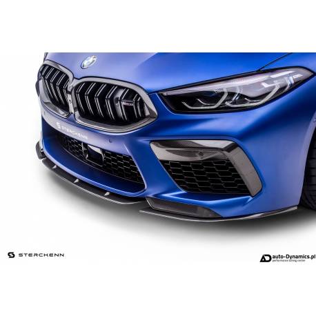 Spoiler Zderzaka Przedniego BMW M8 [F91 F92 F93] Włókno Węglowe [Carbon] - Sterckenn [Karbon | Tuning | Splitter | Front Lip]