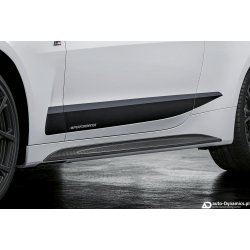 Listwy Progowe [Progi] BMW 4 [G22 G23] Włókno Węglowe [Carbon / Karbon] - BMW M Performance [Zestaw | Tuning | Dokładki Progów]