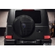 Osłona / Obudowa Koła Zapasowego Drzwi Tylnych Mercedes-Benz G63 AMG [W463A] Włókno Węglowe [Carbon] - Larte Design [Karbon]