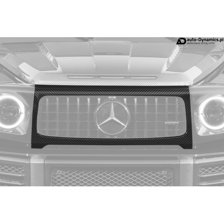 Obudowa Atrapy Chłodnicy / Grill’a Mercedes-Benz G63 AMG [W463A] Włókno Węglowe [Carbon] Inferno "Light" - TOPCAR