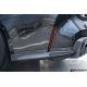 Splittery Dolne Zderzaka Tylnego BMW M3 M4 [G80 G81 G82 G83] Włókno Węglowe [Carbon] - 3DDesign [Wykończenia Tył]