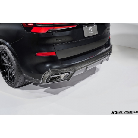 Dyfuzor Zderzaka Tylnego BMW Serii X5 [G05 - LCI] Włókno Węglowe [Carbon] - 3DDesign [Karbon | Tuning]