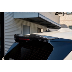 Spoiler Dachowy "Lotka / Daszek" Pokrywy Maski Bagażnika BMW X3 [G45] Włókno Węglowe [Carbon] - 3DDesign