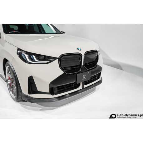 Spoiler Zderzaka Przedniego BMW X3 [G45] Włókno Węglowe [Carbon] - 3DDesign [Spojler | Splitter | Front Lip]