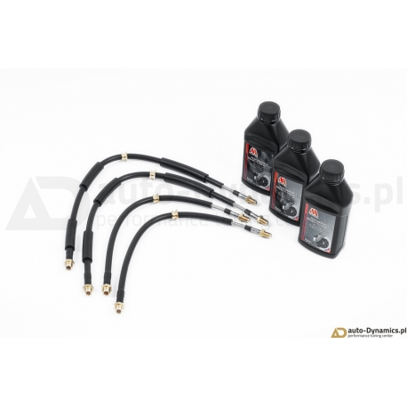 Przewody Hamulcowe W Stalowym Oplocie BMW X1 [U11] - Fischer Hydraulik / Stahlflex [Wyczynowe | Tuning | TUV]