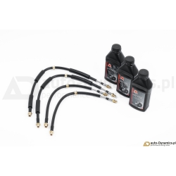 Przewody Hamulcowe W Stalowym Oplocie BMW X2 [U10] - Fischer Hydraulik / Stahlflex [Wyczynowe | Tuning | TUV]