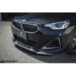 Spoiler Zderzaka Przedniego BMW Serii 2 [G42] Włókno Węglowe [Carbon] - 3DDesign [Spojler | Splitter | Front Lip]
