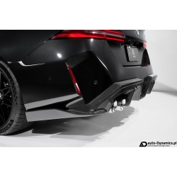 Dyfuzor Zderzaka Tylnego BMW M5 [G90 G99] Włókno Węglowe [Carbon] - 3DDesign [Karbon | Tuning]