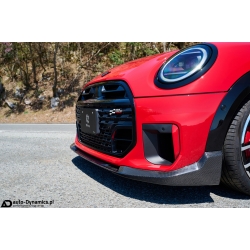 Spoiler Zderzaka Przedniego Mini Cooper JCW [F66 F67] Włókno Węglowe [Carbon] - 3DDesign [Spojler | Splitter | Front Lip]