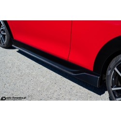 Listwy Progowe [Progi] Mini Cooper JCW [F66] Włókno Węglowe [Carbon] - 3DDesign [Dokładki Progów | Karbon]