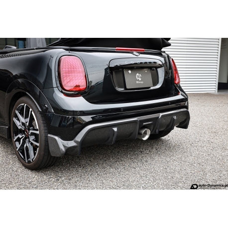 Dyfuzor Zderzaka Tylnego Mini Cooper JCW [F67] Włókno Węglowe [Carbon] - 3DDesign [Karbon | Tuning]