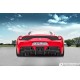 Dyfuzor Zderzaka Tylnego Ferrari 458 [Speciale i Aperta] - Capristo [Włókno Węglowe - Carbon]