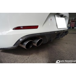 Dyfuzor Zderzaka Tylnego Porsche 911 Carrera 991.1 Włókno Węglowe [Carbon] - Kohlenstoff [Tył | Spojler | Dokładka | Nakładka]