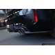 Sportowy Dyfuzor Zderzaka Tylnego BMW X6M [F86] Włókno Węglowe [Carbon] - 3DDesign [Spojler | Dokładka | Nakładka | Tył]