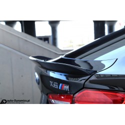 Sportowy Spoiler Pokrywy Maski Bagażnika BMW X6M [F86] Włókno Węglowe [Carbon] - 3DDesign [Spojler | Dokładka | Lotka]