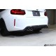 Dyfuzor Zderzaka Tylnego BMW M2 [F87] - Włókno Węglowe [Carbon] - 3DDesign [Karbon | Spojler | Spoiler | Dokładka | Nakładka]