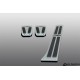 Aluminiowe Nakładki Pedałów [Komplet - Zestaw] BMW M2 [F87] - AC Schnitzer [Sportowe | Antypoślizgowe | Podstopnica | Pedały]